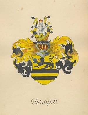 WAGNER. - Wappen. Familienwappen.