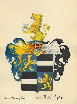 WALTHER. - Wappen. Familienwappen.