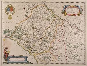 ORLEANS. - Karte. "Gastinois et Senonois".