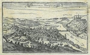 WÜRZBURG. "Herbipolis - Würtzburg". Gesamtansicht.