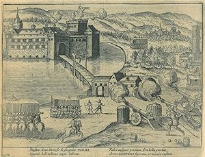 KERPEN. Belagerung der Stadt Kerpen durch den Prinzen von Parma 1579.