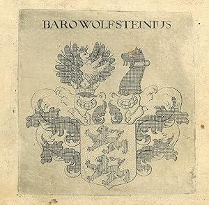 WOLFSTEIN. - Wappen. Wolfstein, Baron.