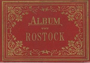 ROSTOCK. - Album von Rostock. Leporello in Photolithographie. Mit 11 Ansichten.