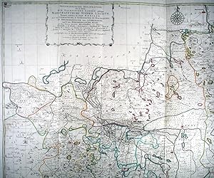 LAUSITZ. - Niederlausitz. - Karte. "Geographische Delineation des zu denen Kur Sächsischen Landen...