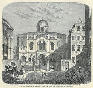 HAMBURG. "Die neue Synagoge in Hamburg".