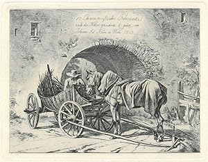 JOHANN ADAM KLEIN (1792 - 1875). "Die Folge der charakteristischen Fuhrwerke in zehn Blättern".