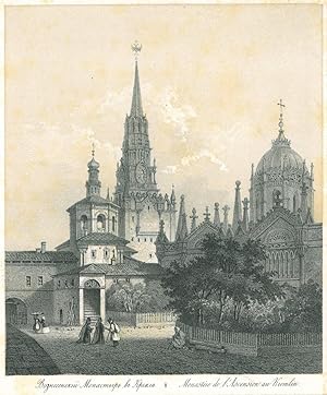 MOSKAU. "Monastère de l'Ascension au Kremlin".