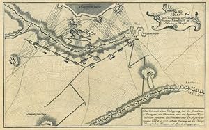 SCHWEIDNITZ. Schlachtenplan im Jahre 1762.