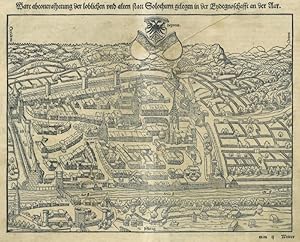 SOLOTHURN. "Ware abcontrafhetung der loblichen und alten statt Solothurn gelegen in der Eydtgenos...