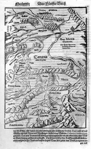 RUSSLAND. - Karte. "Tartaria". Historische Gebietskarte des Wolgalaufs.