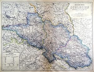 SCHLESIEN. - Karte. "Preussische Provinz Schlesien".