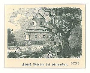 WÜRBEN. "Schloß Würben bei Ottmachau".