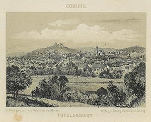COBURG. - Geissler, Robert. Album von Coburg. Erinnerungsblätter.