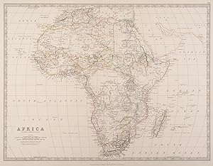 Bild des Verkufers fr AFRIKA. - Karte. "Afrika". zum Verkauf von Peter Bierl Buch- & Kunstantiquariat Inh.: Andrea Bierl
