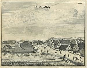 DANZIG. "Die Schidlitz". Hübsche Ansicht.