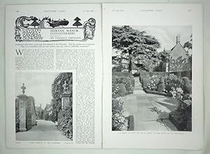 Original Issue of Country Life Magazine Dated February 22nd 1930, with a Main Feature on Hidcote ...