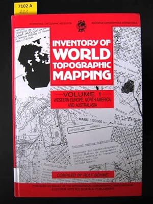 Bild des Verkufers fr Inventory of world topographic mapping. Volume 1 Volume 1: Western Europe, North America and Australasia. zum Verkauf von Augusta-Antiquariat GbR