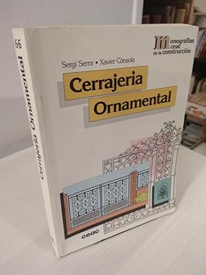 Imagen del vendedor de Cerrajeria ornamental a la venta por Libros Antuano