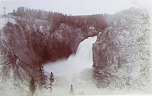 Seller image for Fine Photograph of "Upper Falls of the Yellowstone". for sale by Arader Galleries - AraderNYC