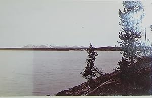 Fine Photograph of Yellowstone Lake, Mt. Sheridan.