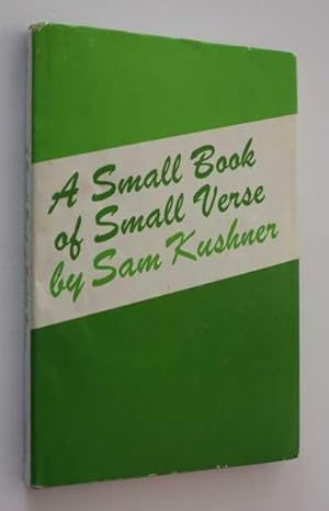 A Small Book of Small Verse