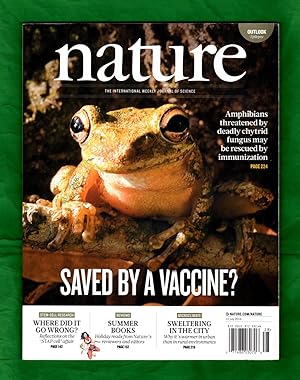 Seller image for Nature: The International Weekly Journal of Science. 10-July, 2014. Issue 7508. STAP Cell; Chytrid Fungus Threat; Genome Transfer; Malaria Control; Epilespy for sale by Singularity Rare & Fine