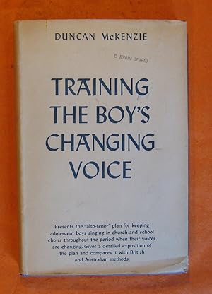 Bild des Verkufers fr Training the Boy's Changing Voice zum Verkauf von Pistil Books Online, IOBA