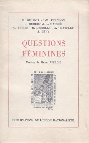 Image du vendeur pour Questions fminines mis en vente par Pare Yannick