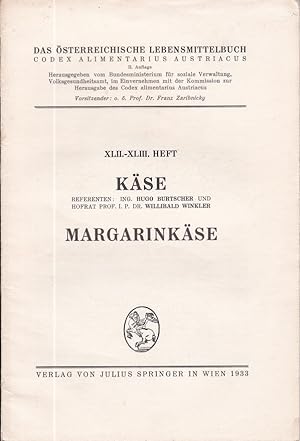 Seller image for Kse. Margarinkse. XLII.-XLIII. Heft. for sale by Antiquariat Schwarz & Grmling GbR