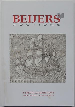 Imagen del vendedor de Beijers Auctions: Books, Prints and Manuscripts / Boeken, Prenten en Manuscripten. 23 March 2011 a la venta por George Ong Books
