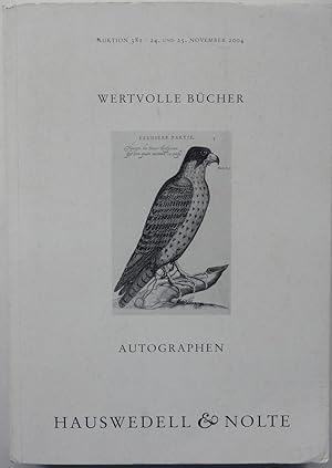 Hauswedell & Nolte: Wertvolle Bücher und Autographen des 15.-20. Jahrhunderts. Auktion 381, 24 un...