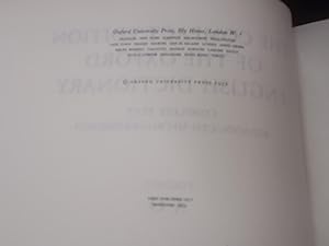 The Compact Edition of the Oxford English Dictionary, 2 Vols ... by Herbert Coleridge The Compact Edition of the Oxford English Dictionary, 2 Vols ... by Herbert Coleridge