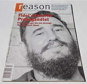 Bild des Verkufers fr Reason Magazine (March 2007): Free Minds and Free Markets zum Verkauf von Bloomsbury Books