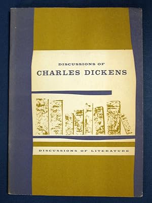 DISCUSSIONS Of CHARLES DICKENS.; From the Discussion of Literature Series