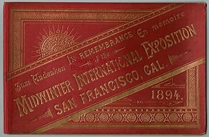 In Remembrance of the Midwinter International Exposition San Francisco, Cal. 1894 (cover title)