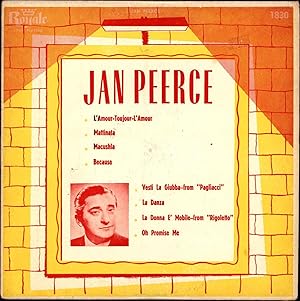 Jan Peerce (VINYL OPERA LP)