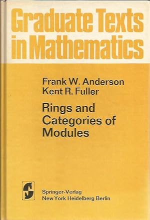 Immagine del venditore per Rings and categories of modules (Graduate texts in mathematics) venduto da harvardyard