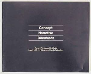 Image du vendeur pour Concept Narrative Document: Recent Photographic works from the Morton Neumann Family Collection mis en vente par Jeff Hirsch Books, ABAA