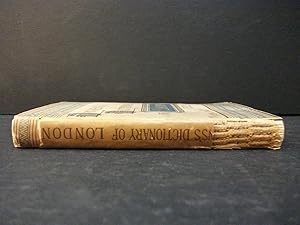 Image du vendeur pour Dickens's Dictionary of London: An Unconventional Handbook mis en vente par Encore Books