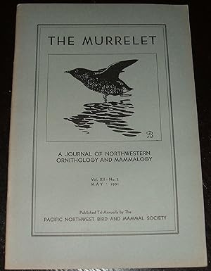 1931 May Issue the Murrelet Journal of Northwestern Ornithology and Mammalogy