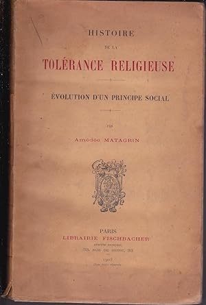 Histoire de la tolérance religieuse