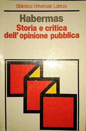 STORIA E CRITICA DELL'OPINIONE PUBBLICA