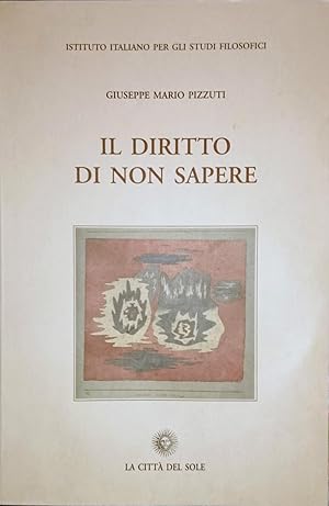 IL DIRITTO DI NON SAPERE LO SPECIFICO DELL'UOMO BIOETICO