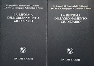 LA RIFORMA DELL'ORDINAMENTO GIUDIZIARIO