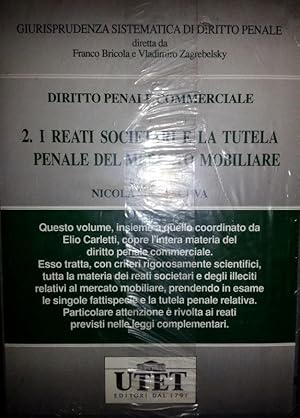 DIRITTO PENALE COMMERCIALE 2 I REATI SOCIETARI E LA TUTELA PENALE DEL MERCATO MOBILIARE