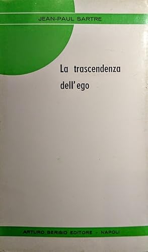 LA TRASCENDENZA DELL'EGO IDEE PER UNA DESCRIZIONE FENOMENOLOGICA