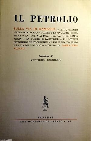 IL PETROLIO SULLA VIA DI DAMASCO