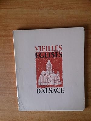 Bild des Verkufers fr VIEILLES EGLISES D'ALSACE 16 planches zum Verkauf von KEMOLA