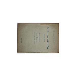Image du vendeur pour De Bello Gallico. Liber Quartus mis en vente par Librera Salamb