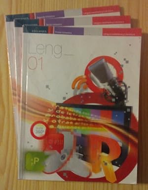 Bild des Verkufers fr Lengua castellana y Literatura. 1 ESO. 1, 2 y 3 trimestres zum Verkauf von La Leona LibreRa